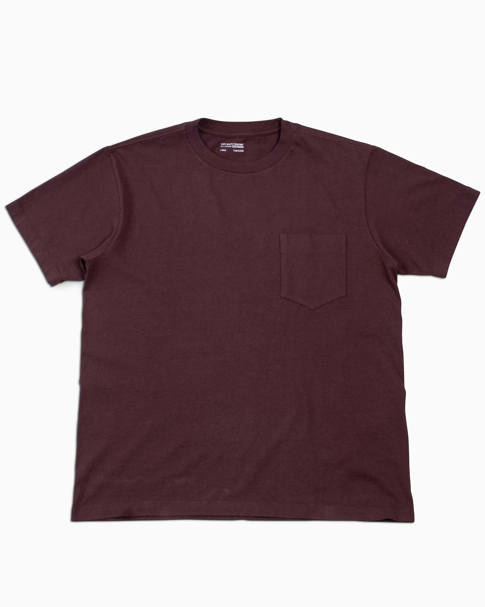 Lady White Co. Balta Pocket T-Shirt Raisin