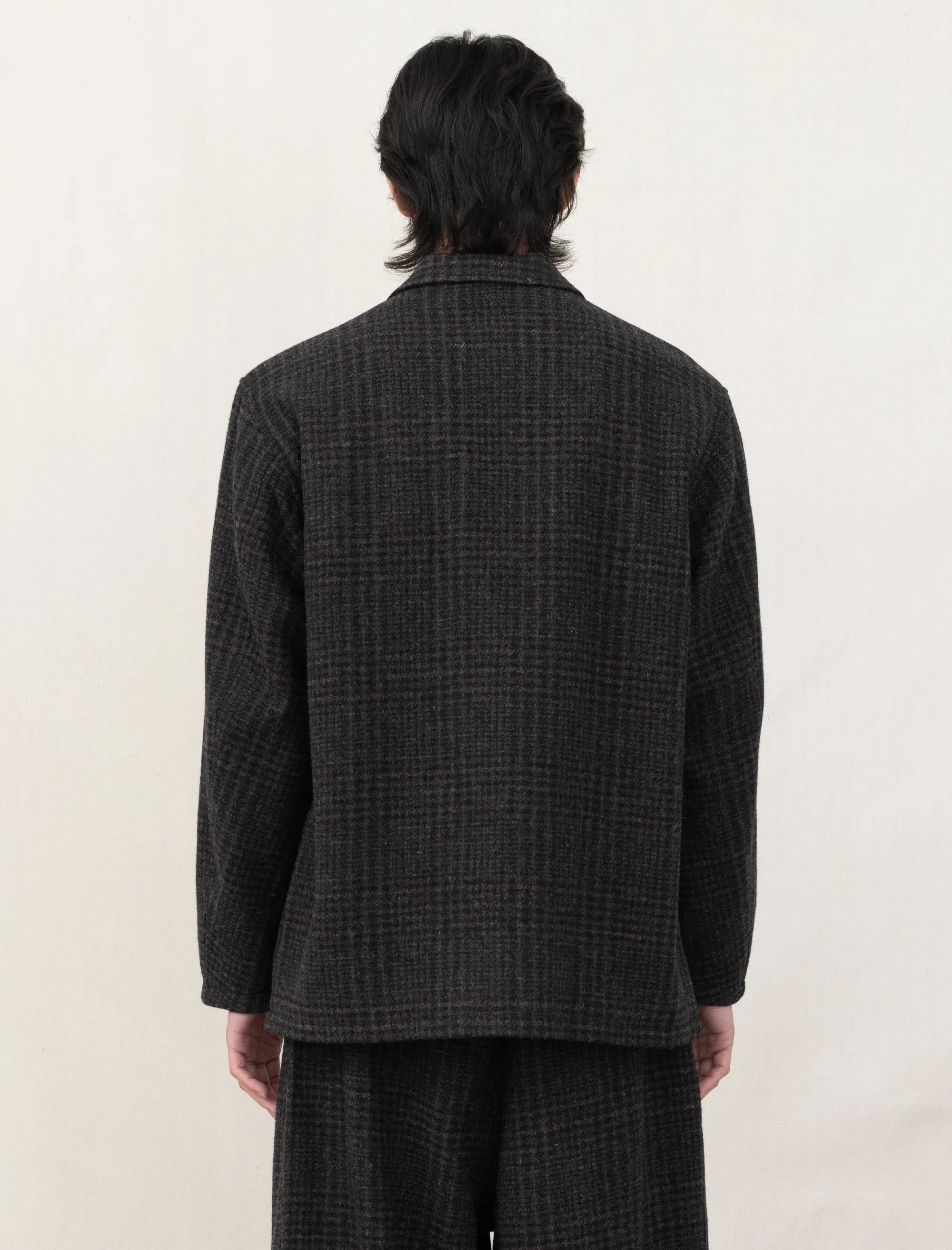 Loafer Jacket (Wool Glen Plaid)