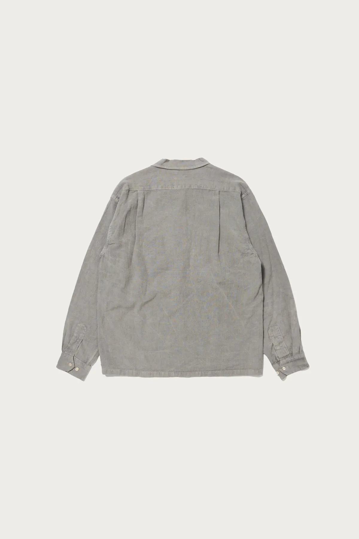 Lot. 102 Sir Guy Shirt - Charcoal Dyed Grey