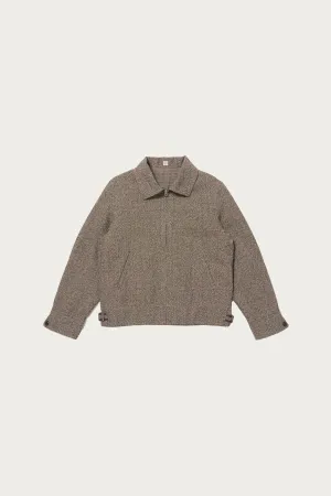 Lot. 306 Cossack Jacket - Melange Brown