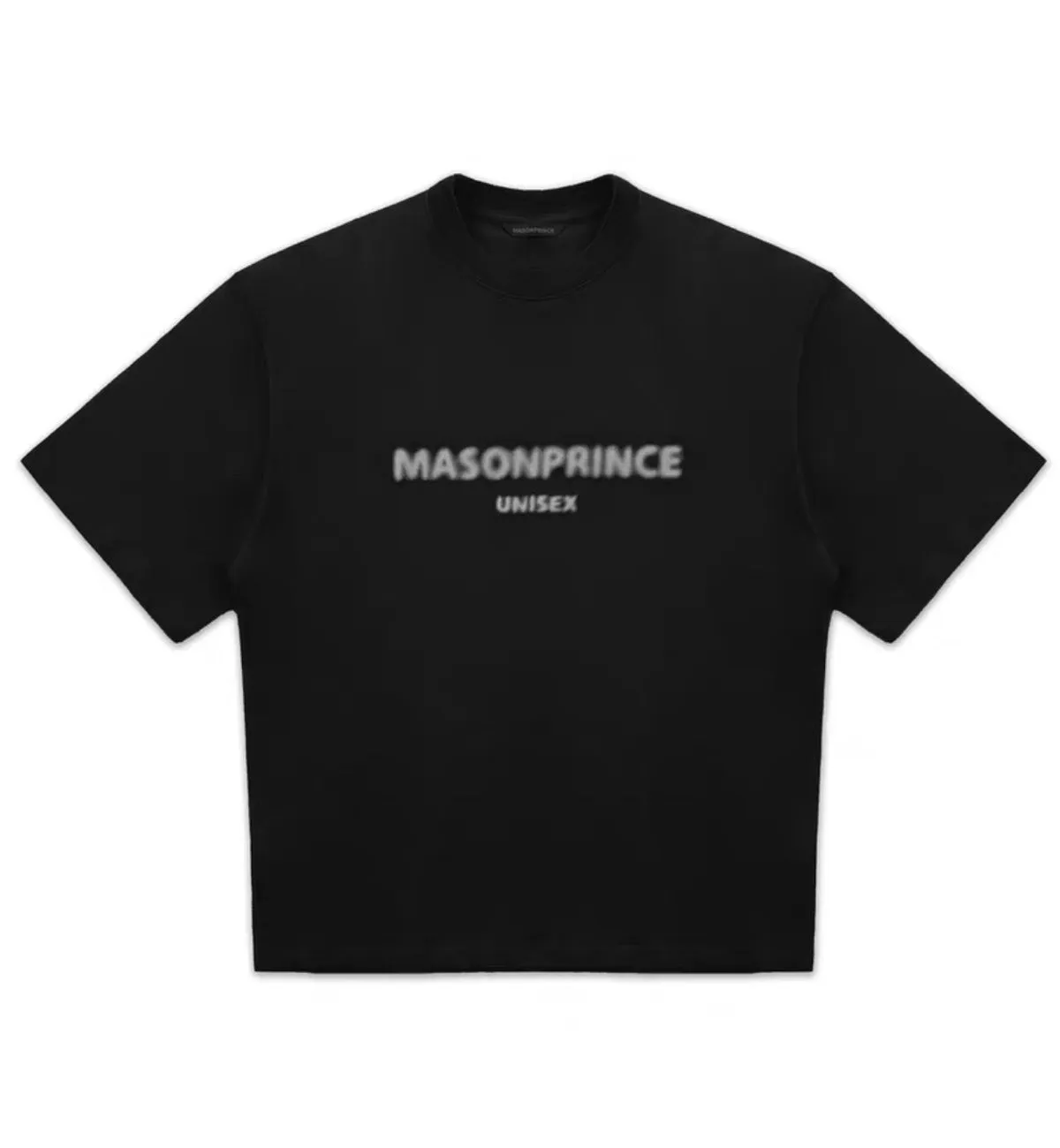 MASONPRINCE Unisex Basic Logo T-Shirt (Black)