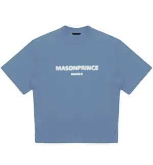 MASONPRINCE Unisex Basic Logo T-Shirt (Blue)