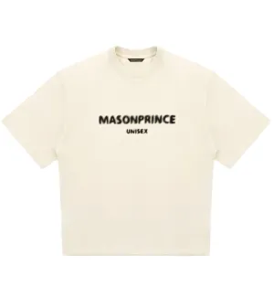 MASONPRINCE Unisex Basic Logo T-Shirt (Cream)
