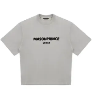 MASONPRINCE Unisex Basic Logo T-Shirt (Grey)
