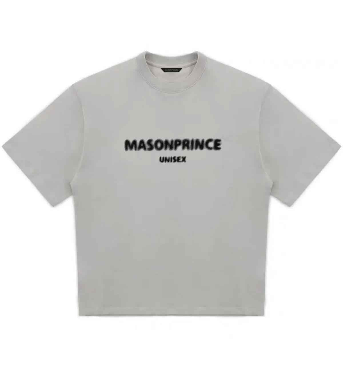 MASONPRINCE Unisex Basic Logo T-Shirt (Grey)