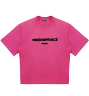MASONPRINCE Unisex Basic Logo T-Shirt (Magenta)