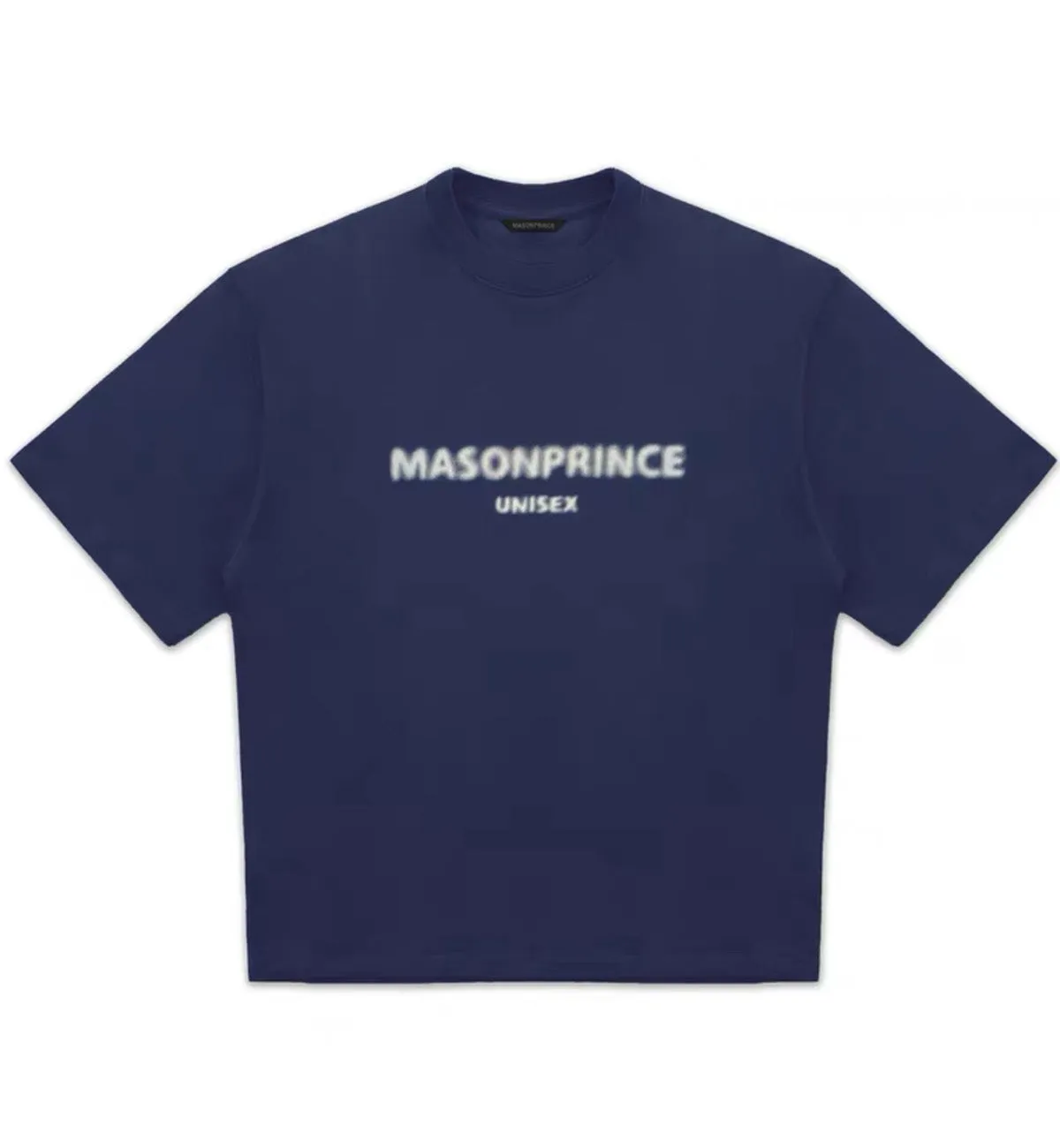 MASONPRINCE Unisex Basic Logo T-Shirt (Navy)