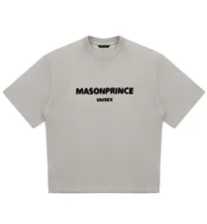 MASONPRINCE Unisex Basic Logo T-Shirt (Taupe)