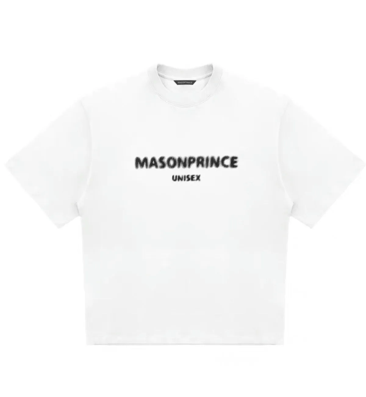 MASONPRINCE Unisex Basic Logo T-Shirt (White)