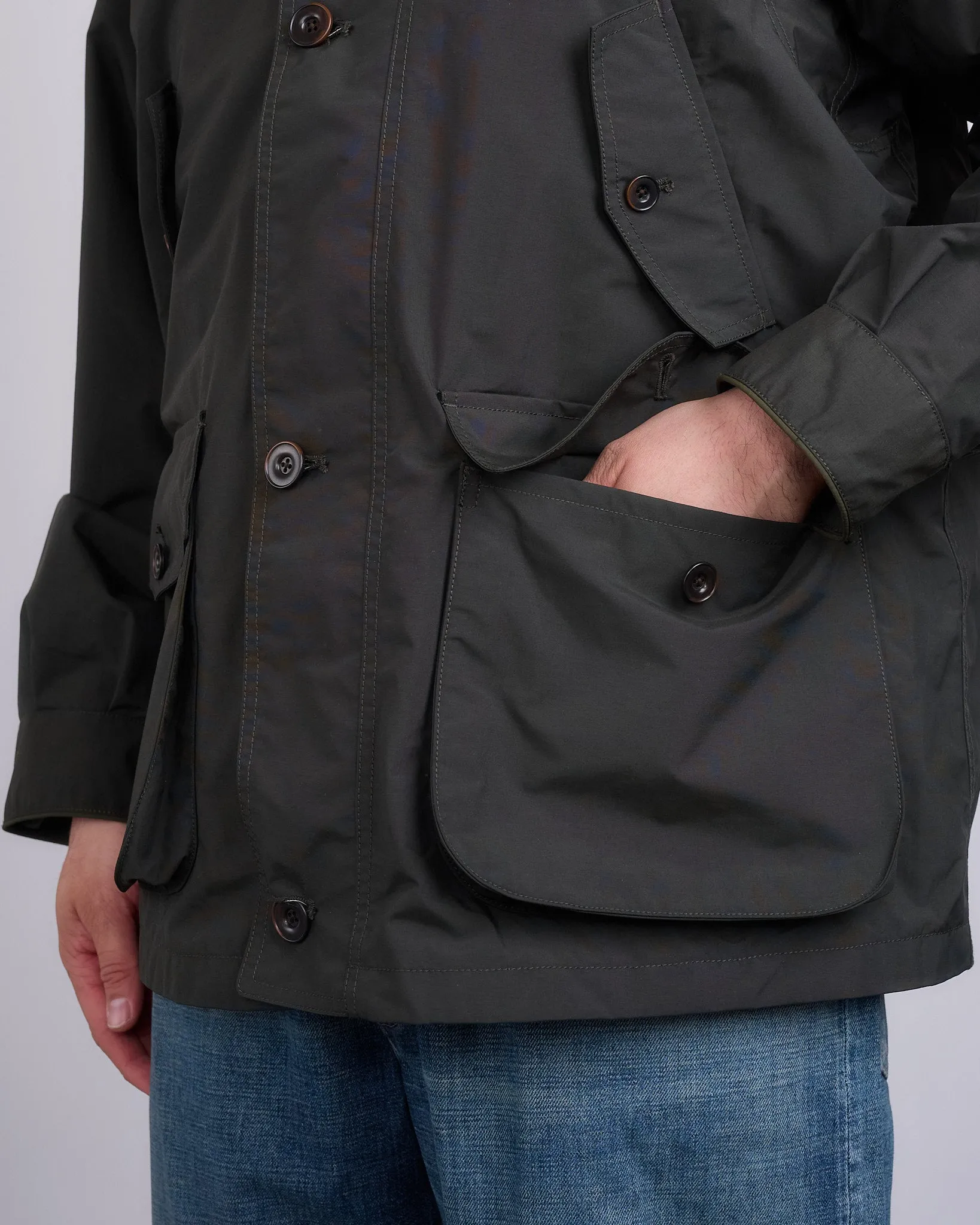 nanamica 2L Pertex Unlimited Field Jacket Dark Olive