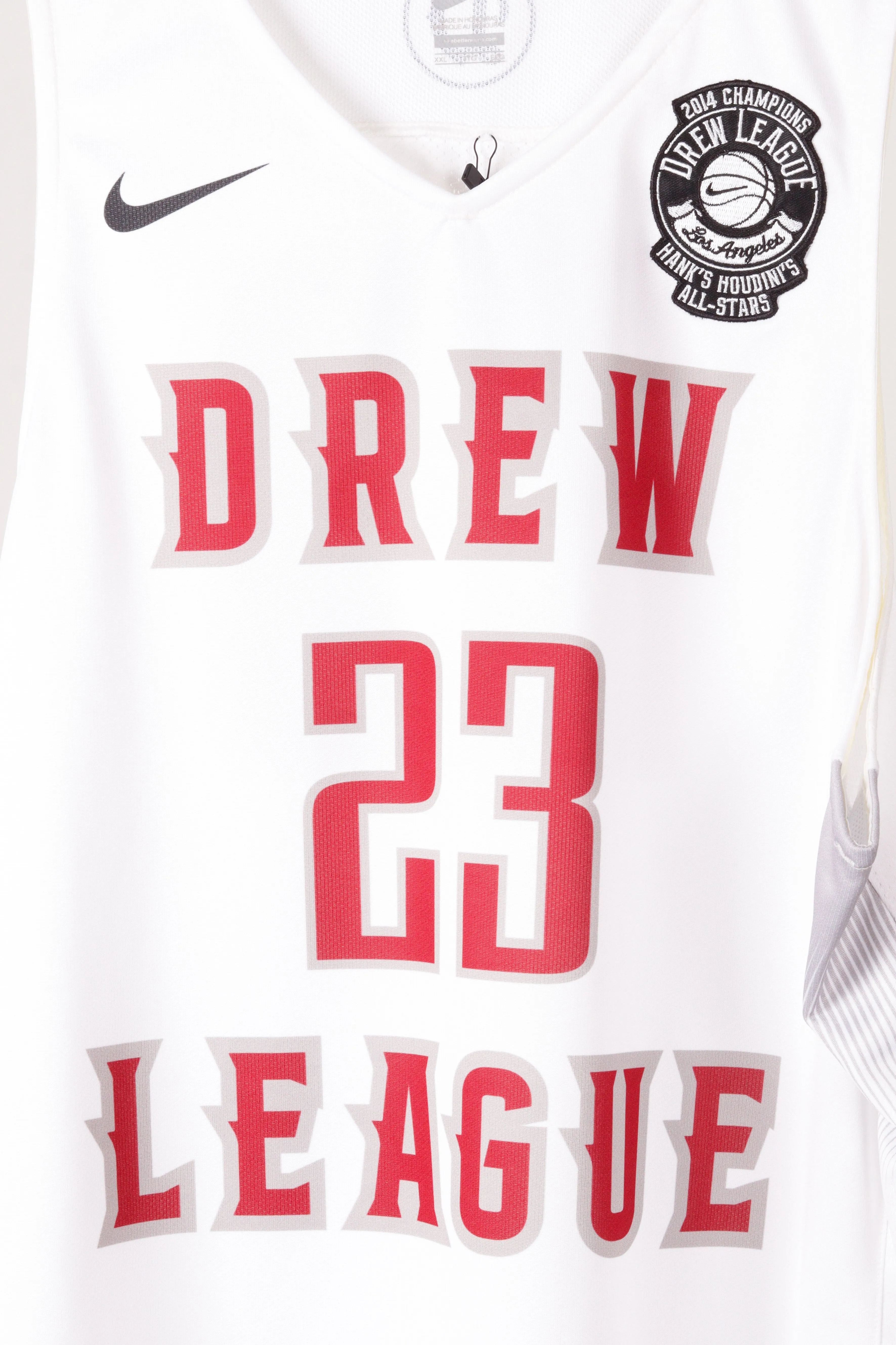Nike 2015 'Drew League Hank's Houdini's All-Stars 23' Basketball Jersey