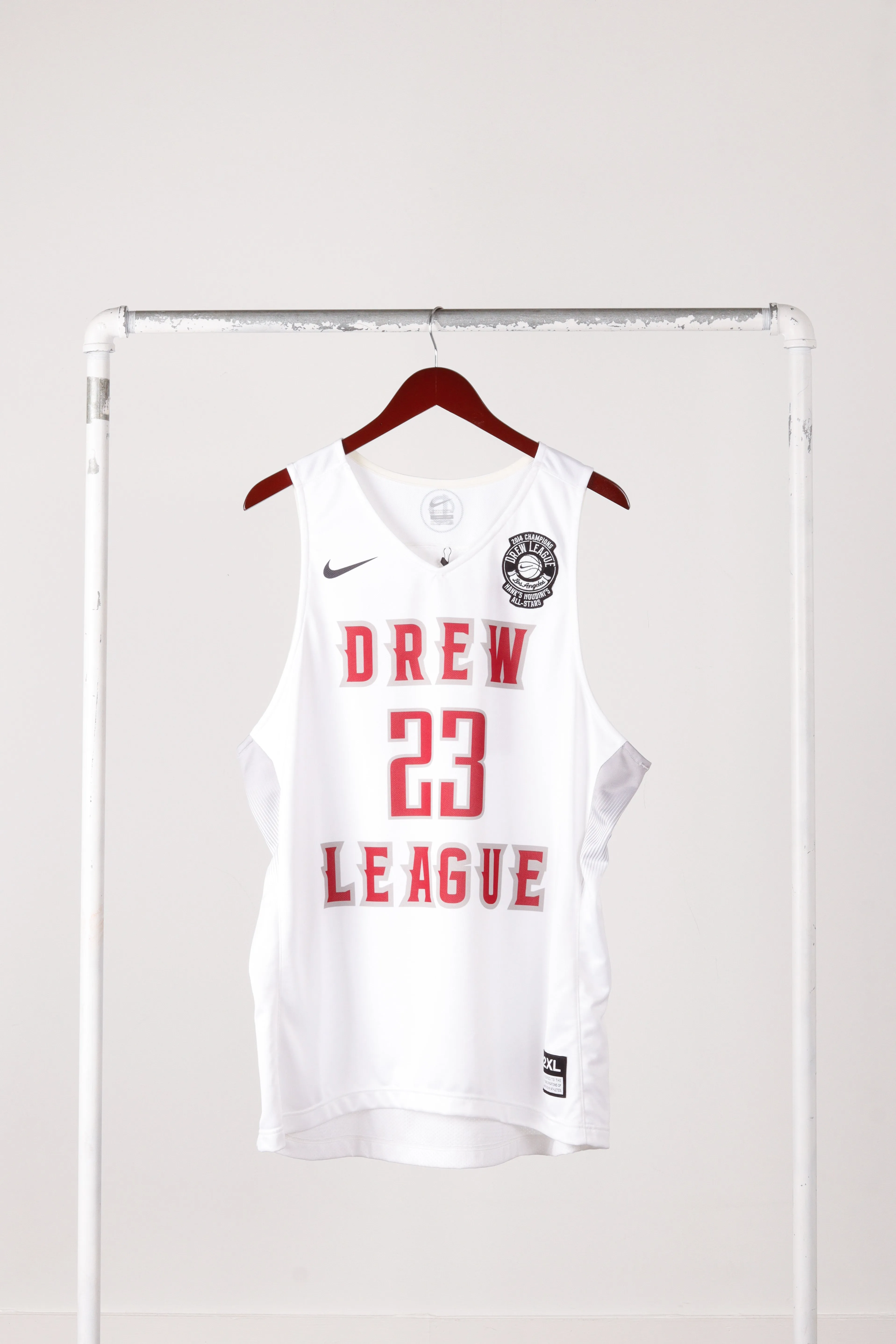 Nike 2015 'Drew League Hank's Houdini's All-Stars 23' Basketball Jersey