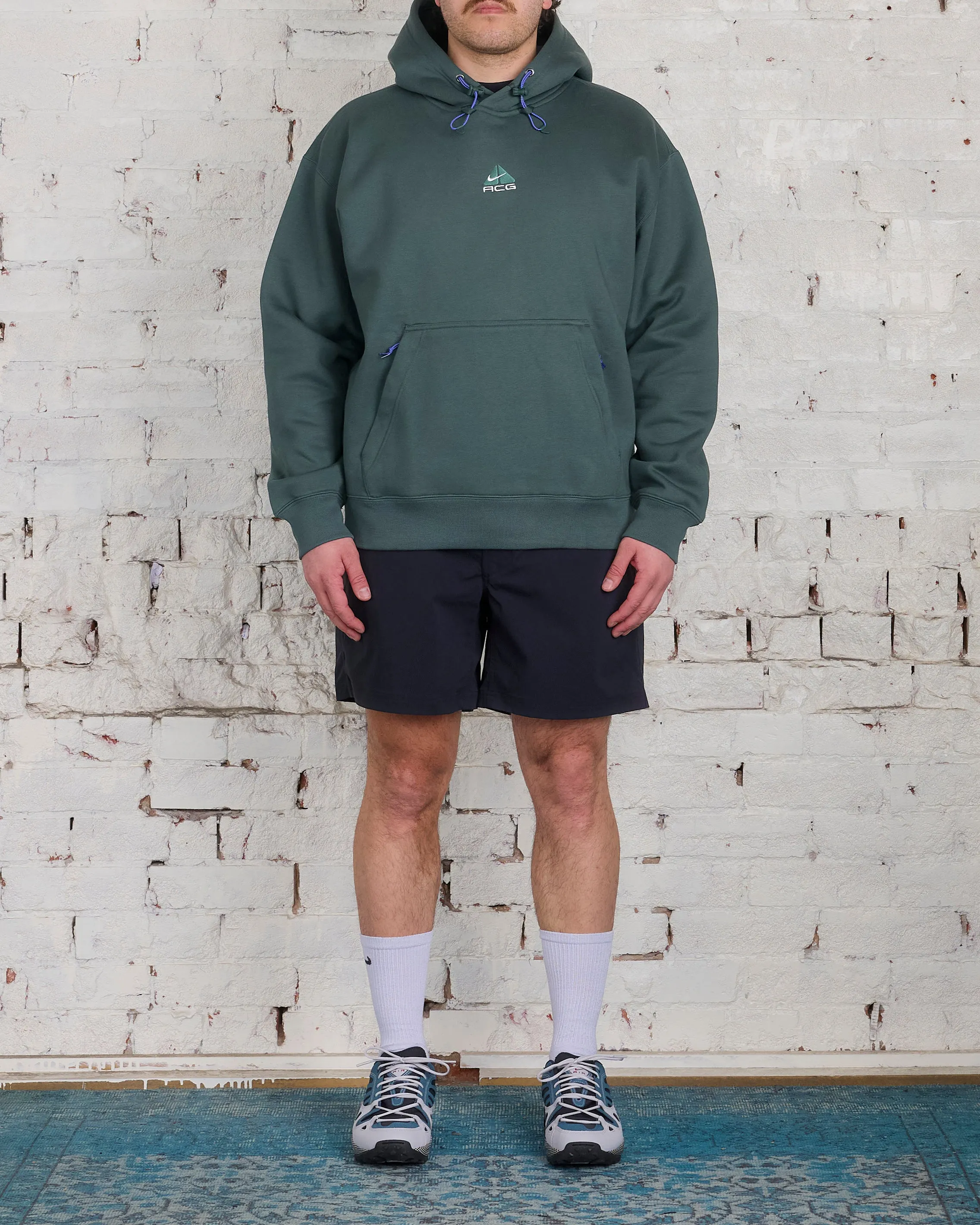 Nike ACG Therma-FIT Lungs Hooded Sweatshirt Vintage Green Summit White