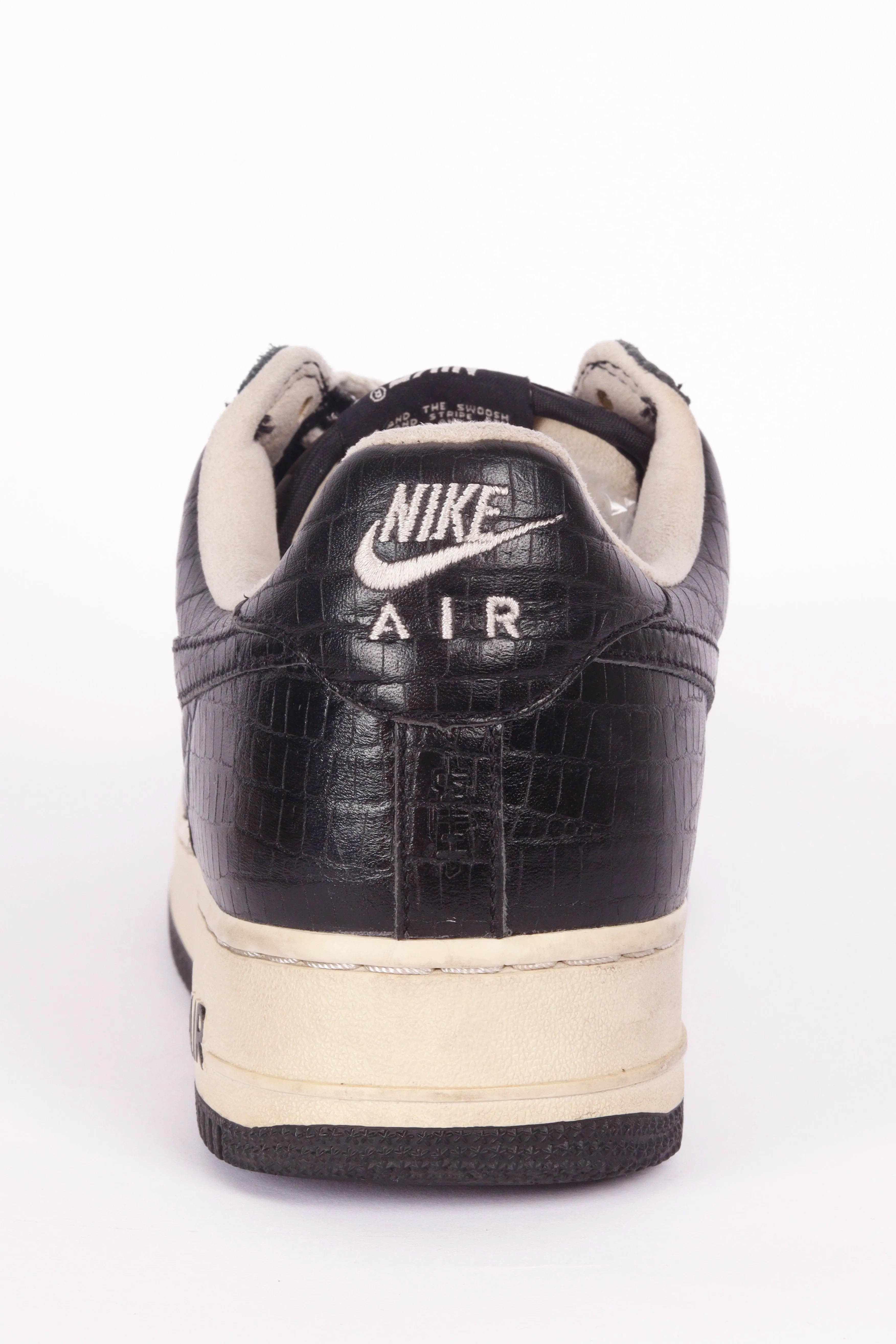 Nike Air Force 1 Low 'HTM 2' Black Croc (2004)