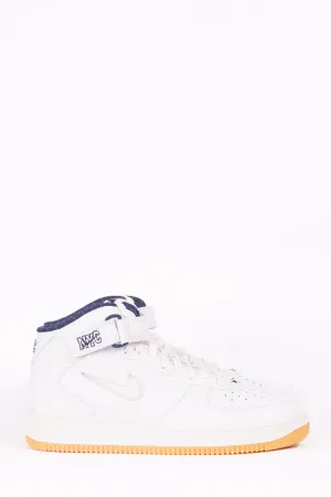 Nike Air Force 1 Mid QS Jewel 'NYC White' (2022)