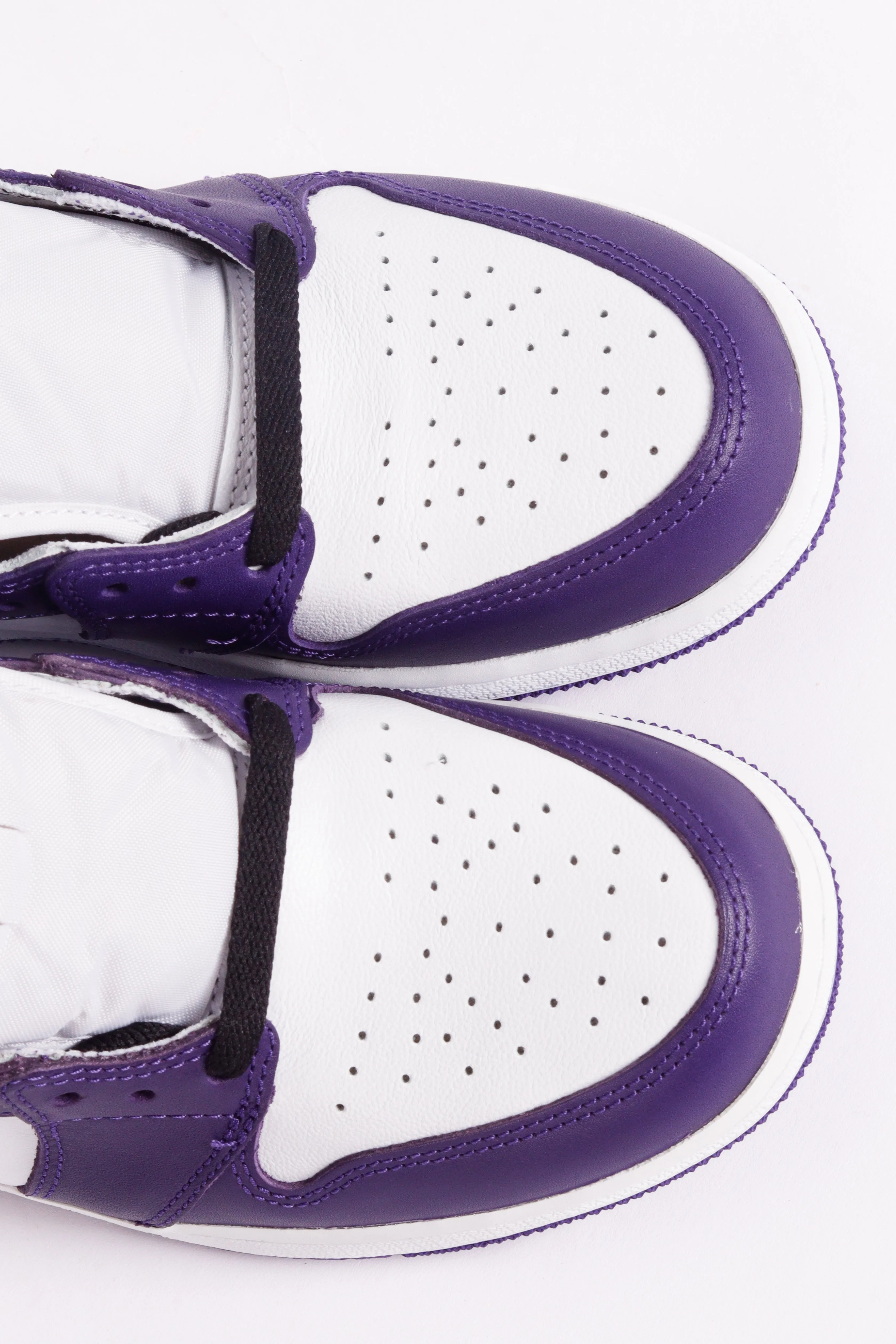 Nike Air Jordan 1 High 'Court Purple White' (2020) (Y)