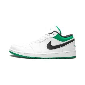 Nike Air Jordan 1 Low White Lucky Green Black