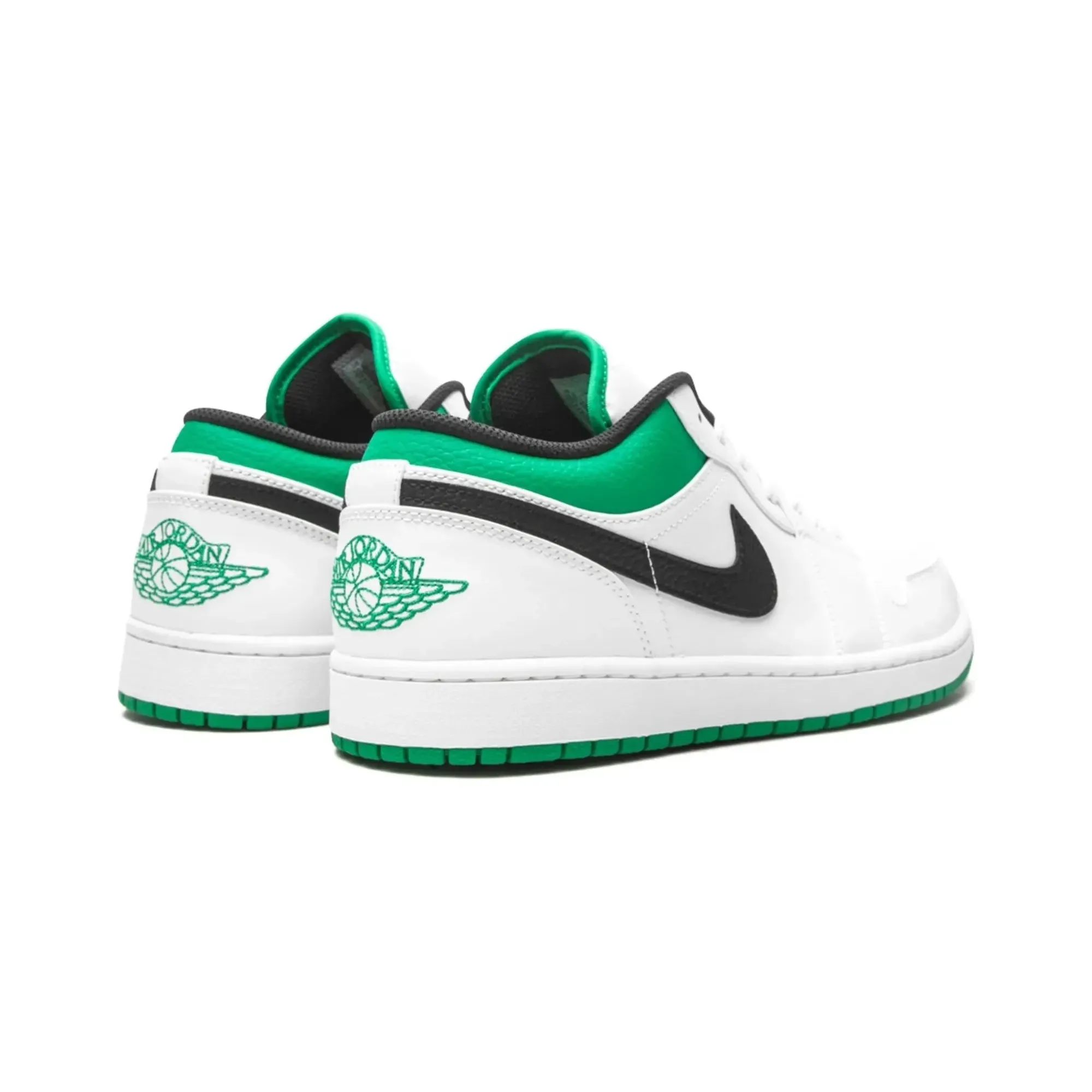 Nike Air Jordan 1 Low White Lucky Green Black
