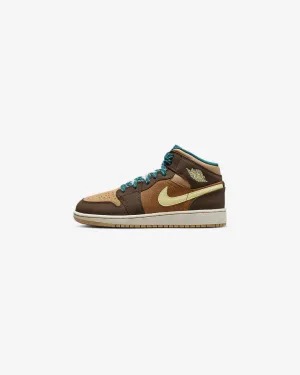 Nike Air Jordan 1 Mid SE 'Cacao Wow' Sneakers