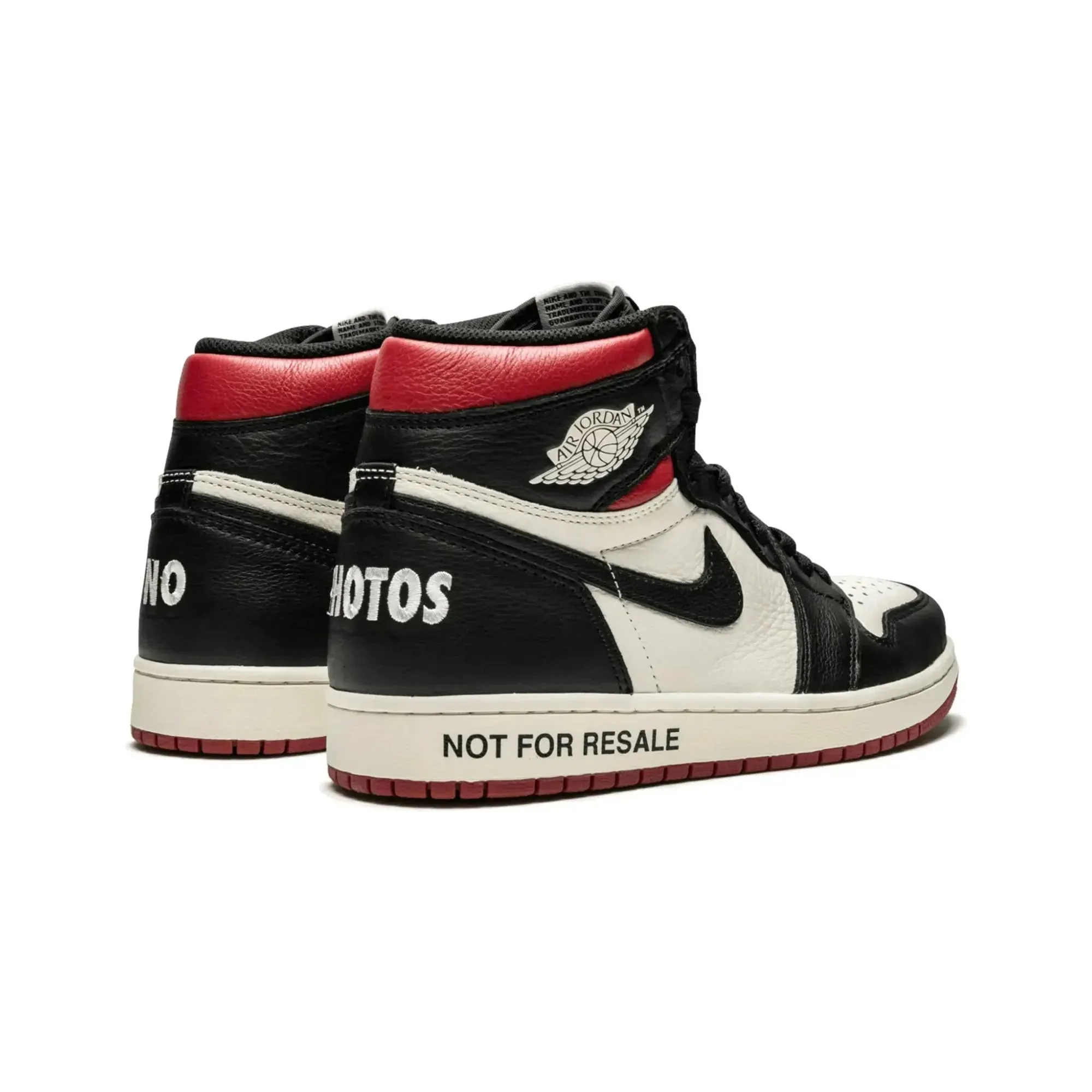 Nike Air Jordan 1 Retro High Not for Resale Varsity Red
