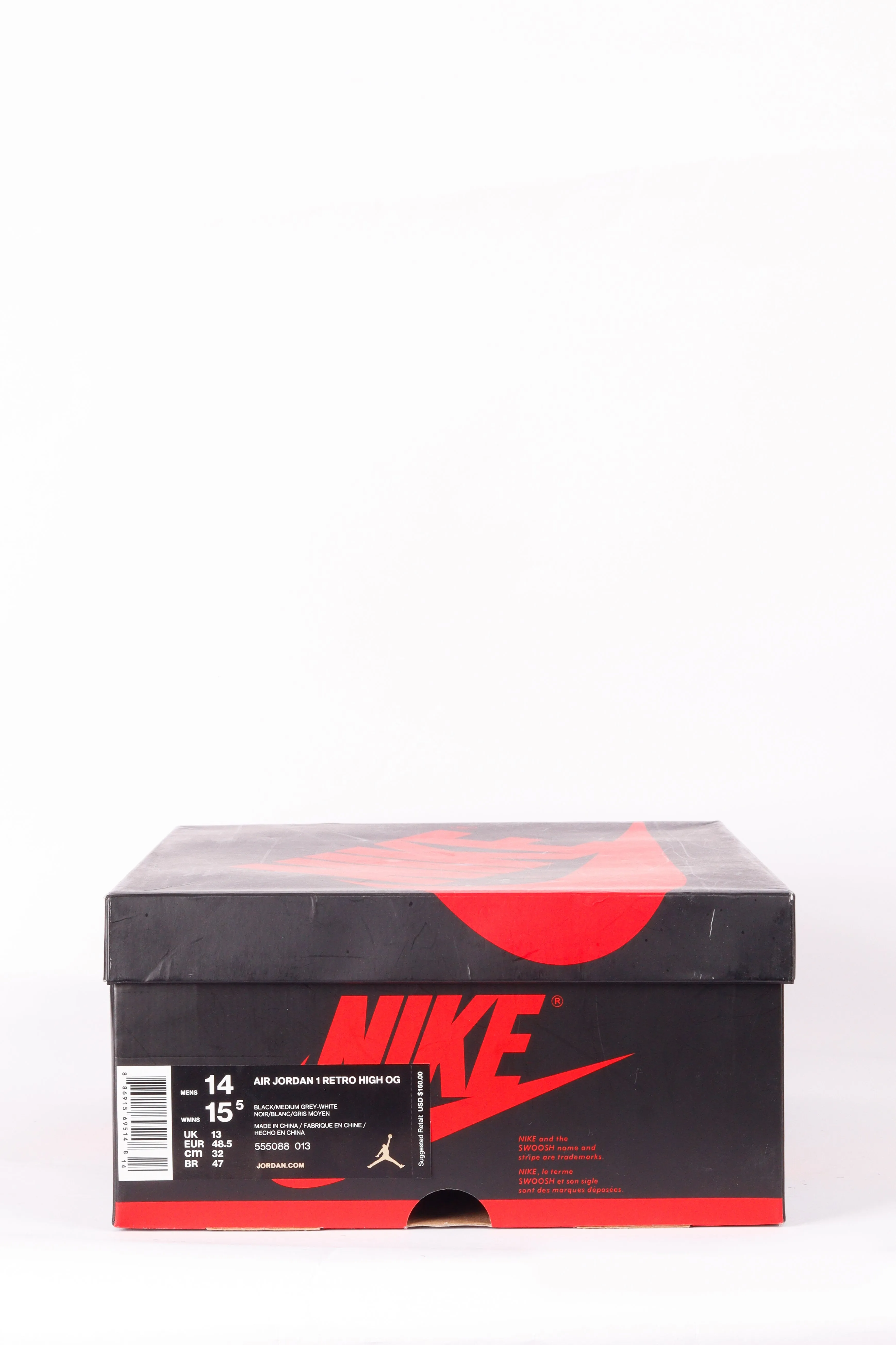 Nike Air Jordan 1 Retro High OG 'Shadow' (2018)
