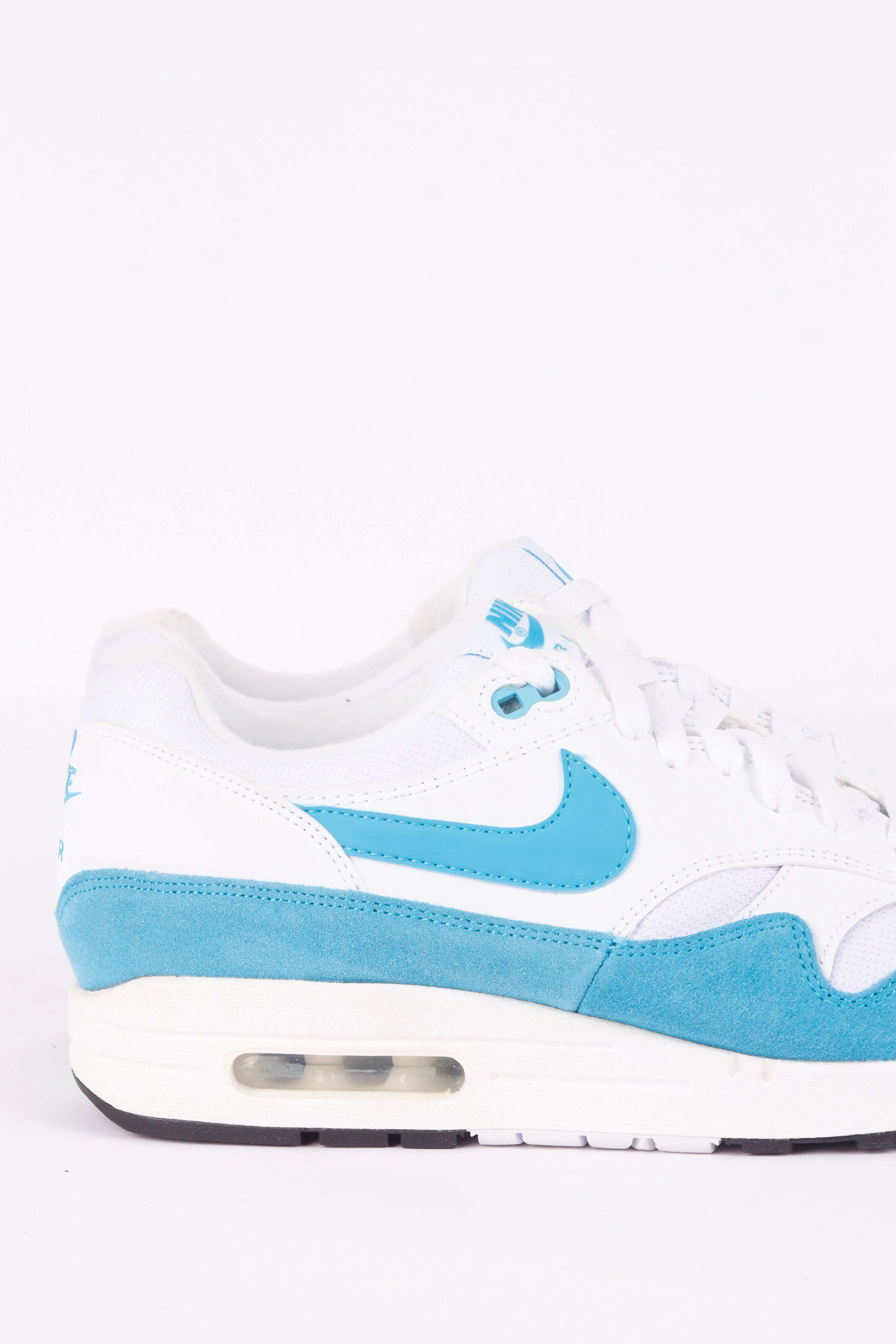 Nike Air Max 1 White Light Blue Fury (Women's) (2019)