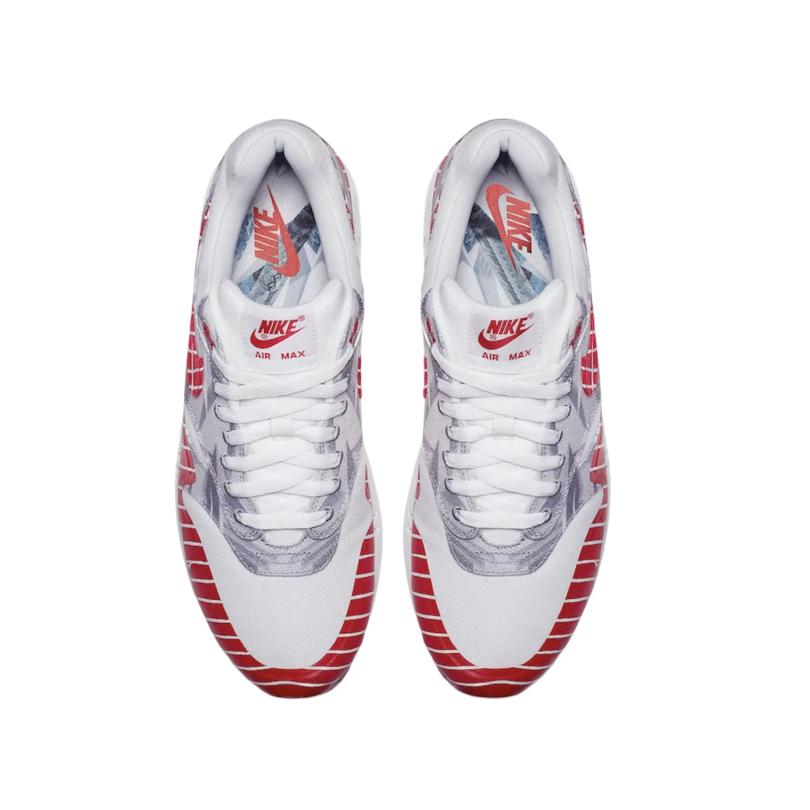 Nike Air Max 1 x Wasafu Los Primeros Nomad White University Red