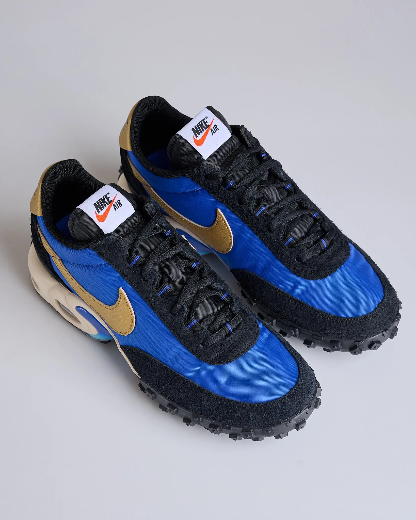 Nike Air Max Waffle SP Hyper Blue Metallic Gold-Black FV6946 400