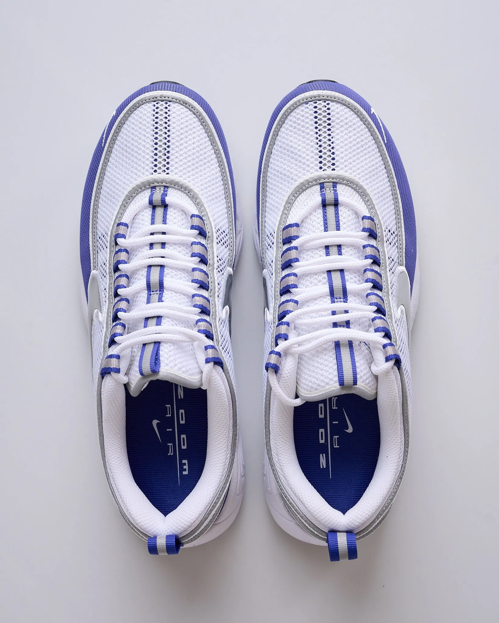 Nike Air Zoom Spiridon SP White Metallic Silver-Light Concord HF9117 100