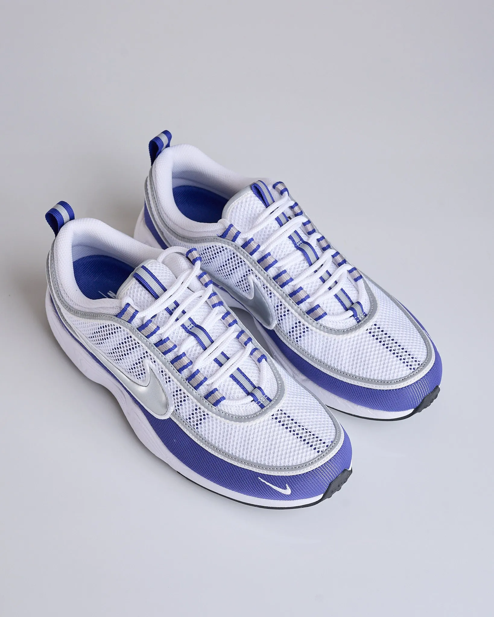 Nike Air Zoom Spiridon SP White Metallic Silver-Light Concord HF9117 100
