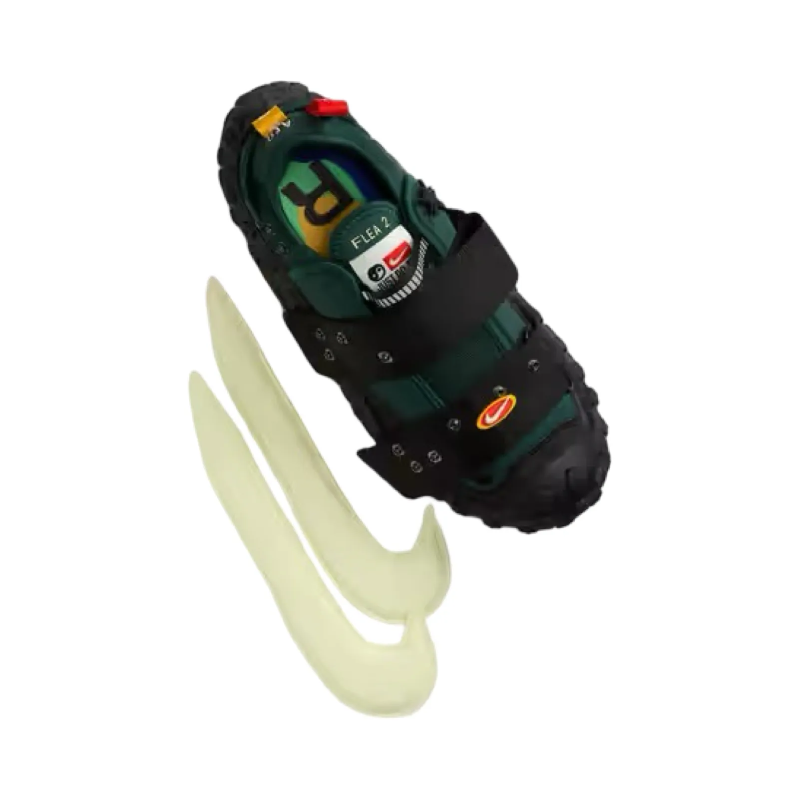 Nike CPFM Air Flea 2 Faded Spruce