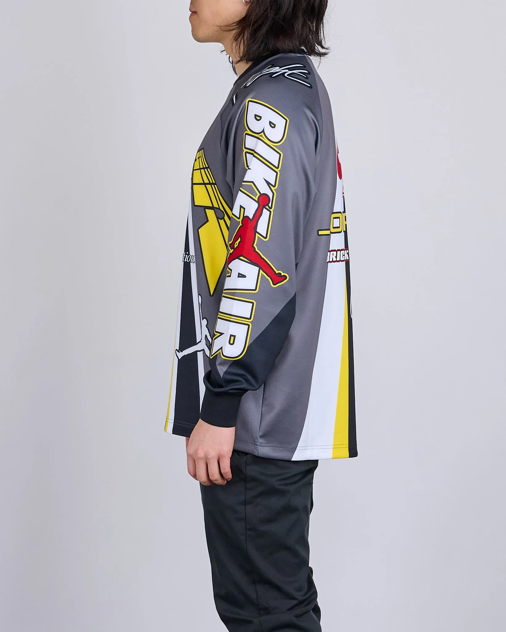 Nike Jordan x Nigel Sylvester Jersey Iron Grey Black Cinnabar