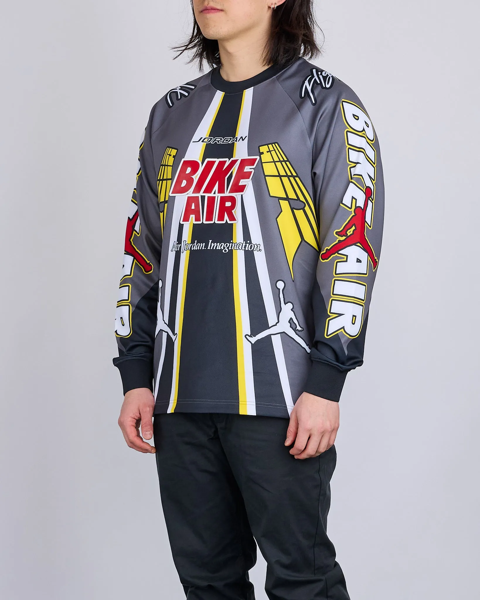 Nike Jordan x Nigel Sylvester Jersey Iron Grey Black Cinnabar
