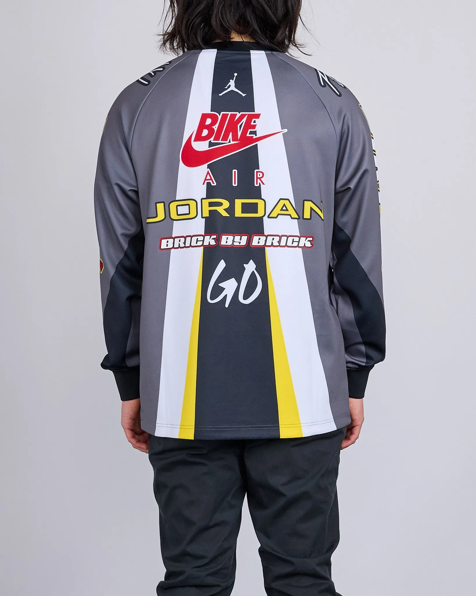 Nike Jordan x Nigel Sylvester Jersey Iron Grey Black Cinnabar