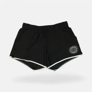 Nike Just Do It Black Shorts Womens (M)