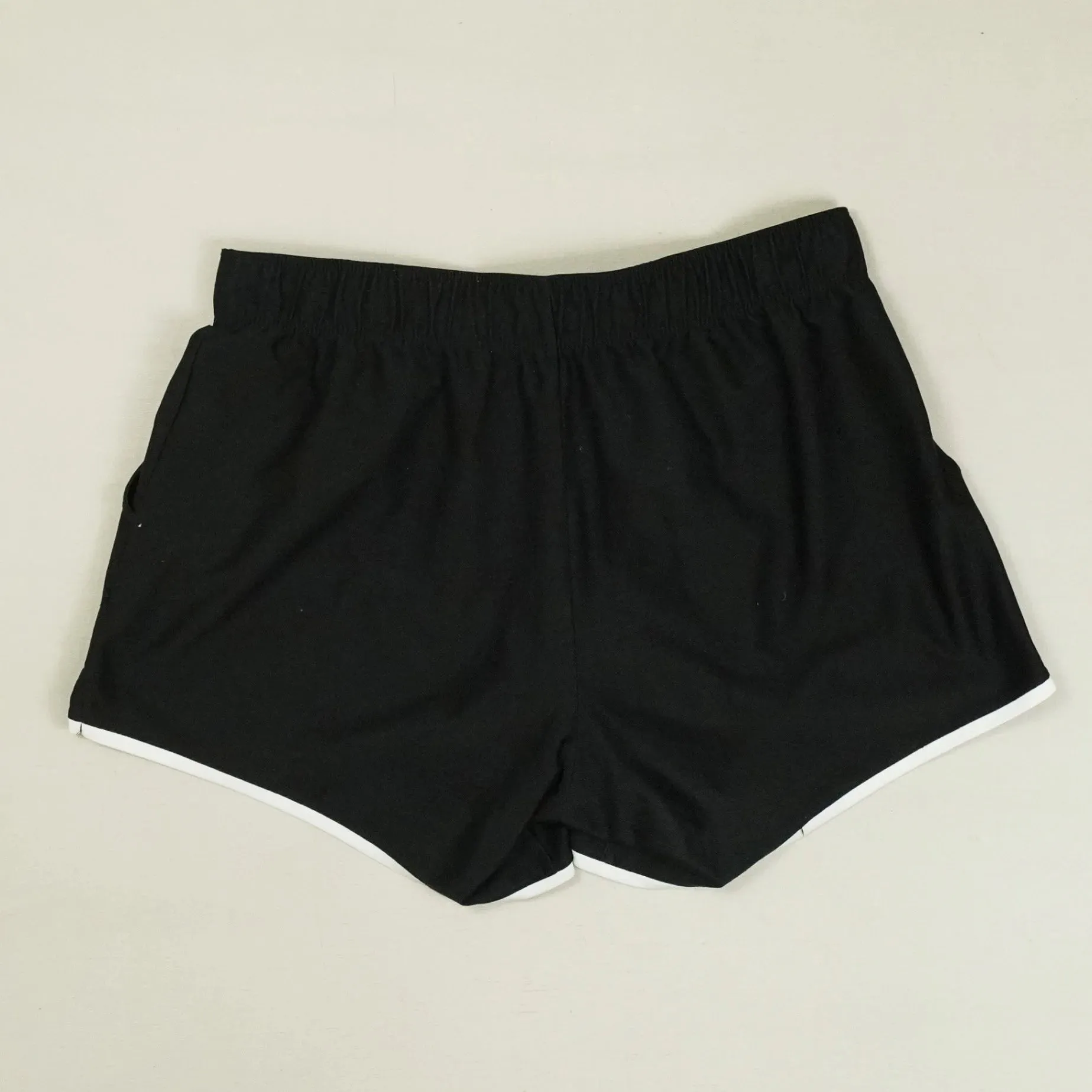 Nike Just Do It Black Shorts Womens (M)