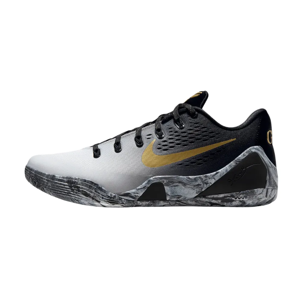 Nike Kobe 9 EM Low Protro Mambacita Black Metallic Gold Black