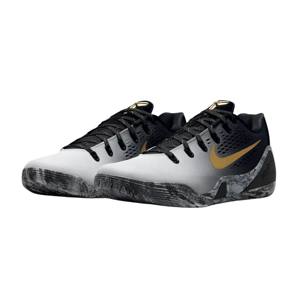 Nike Kobe 9 EM Low Protro Mambacita Black Metallic Gold Black