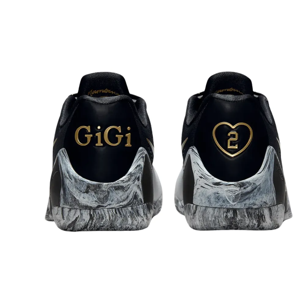 Nike Kobe 9 EM Low Protro Mambacita Black Metallic Gold Black