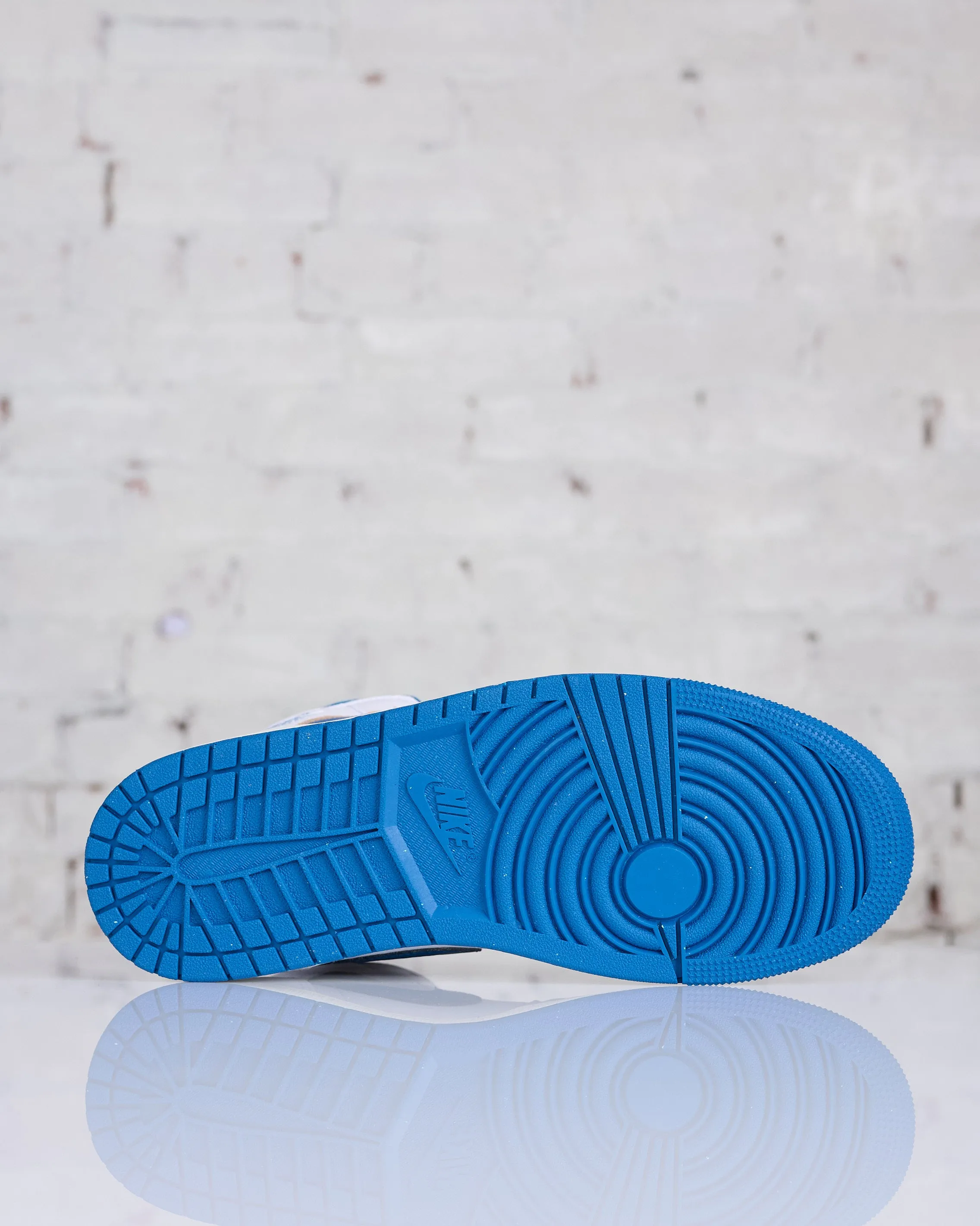 Nike Men's Air Jordan 1 Mid SE White/Industrial Blue-Sail