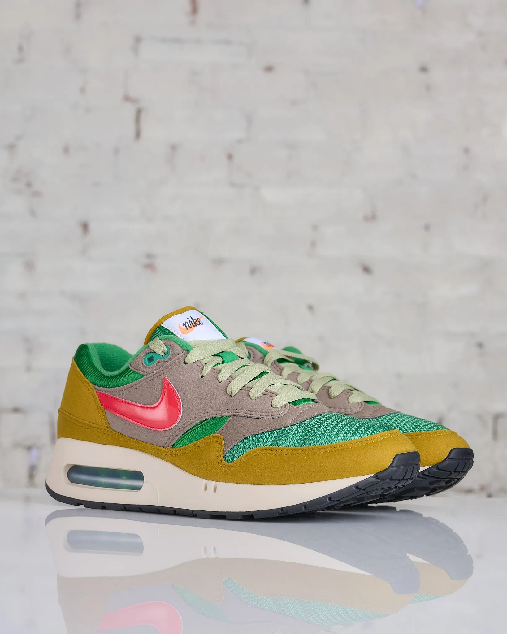 Nike Men's Air Max 1 '86 Premium Classic Green Ember Glow-Olive Grey