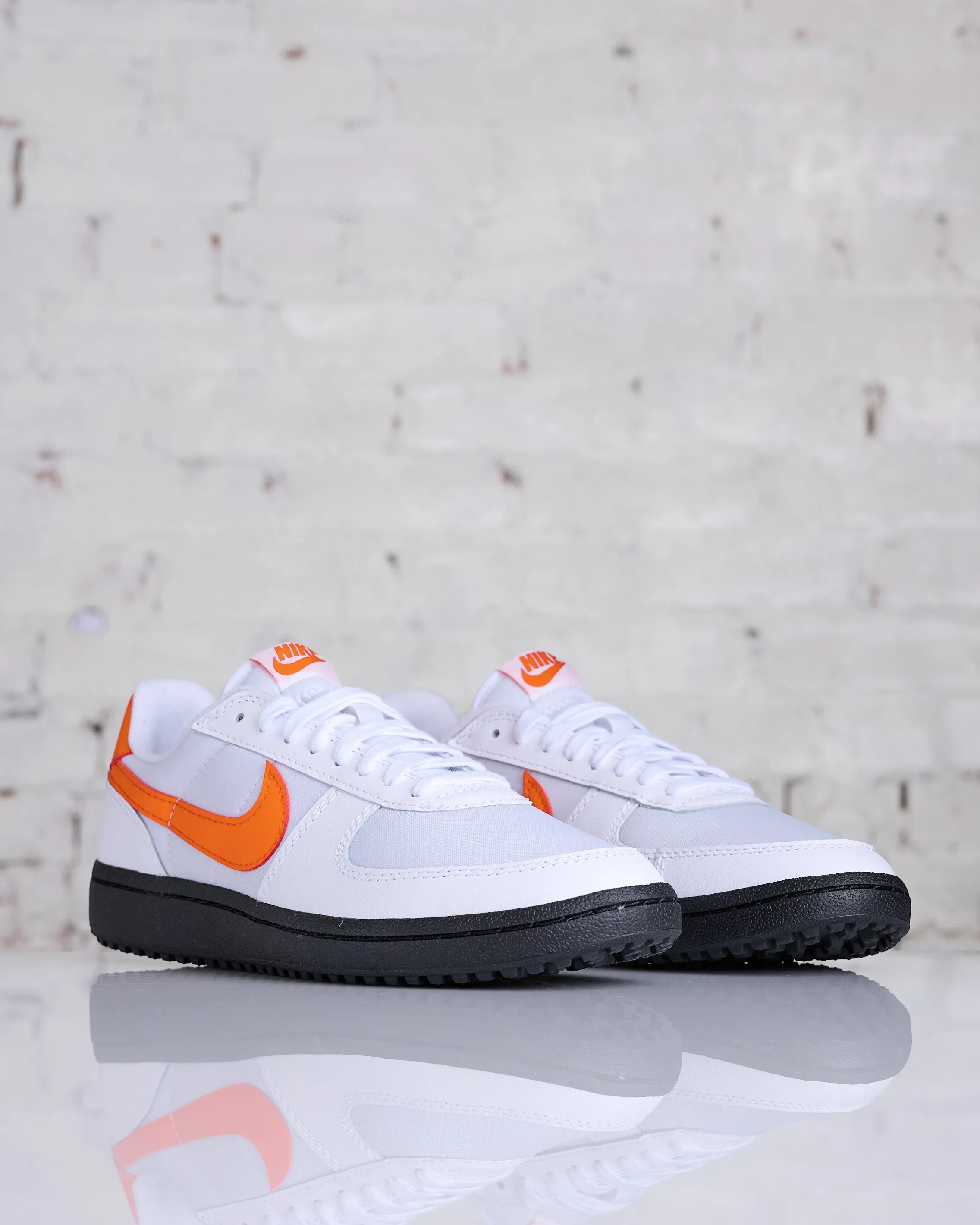 Nike Men's Field General '82 White/Orange Blaze-Black