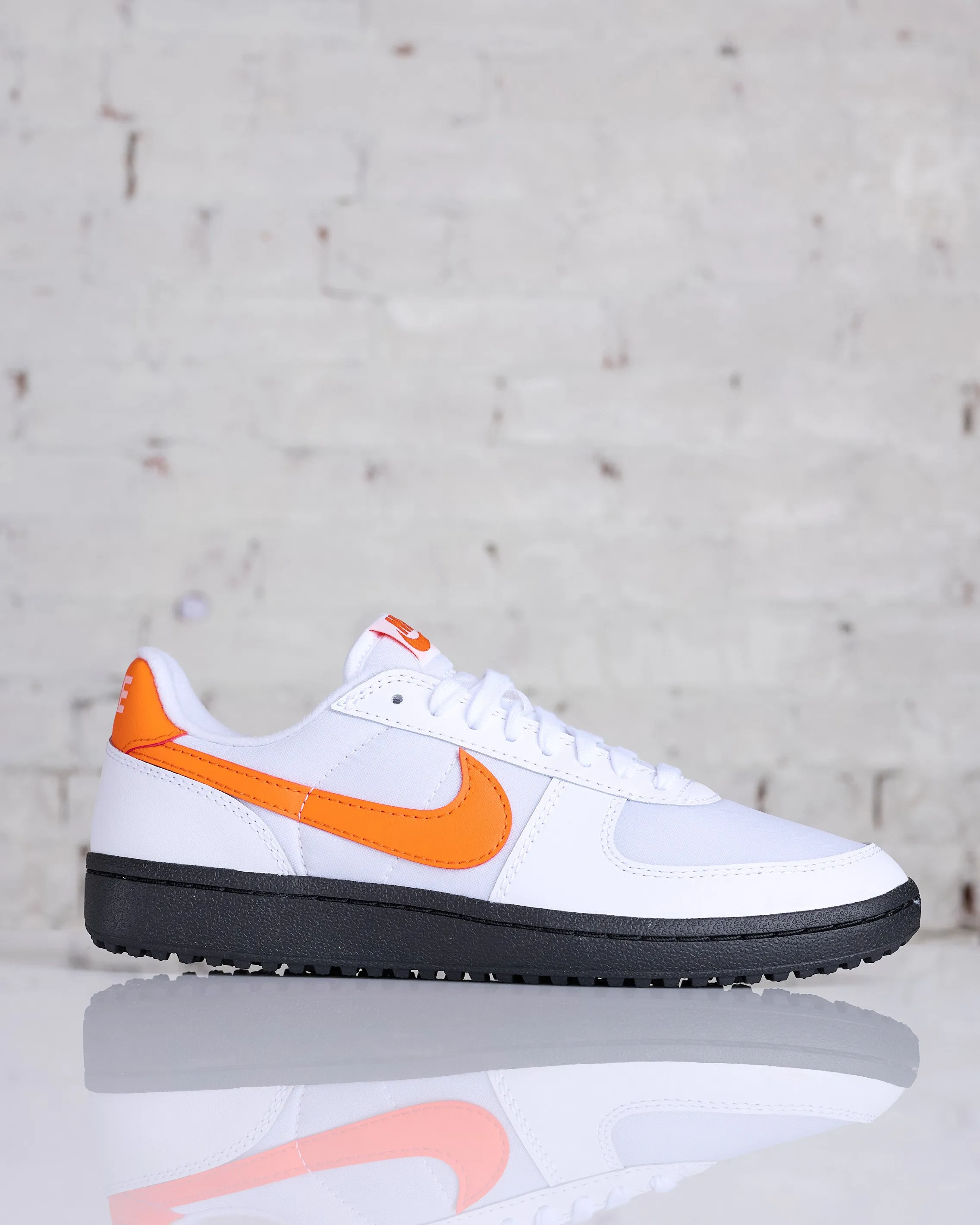 Nike Men's Field General '82 White/Orange Blaze-Black
