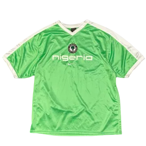 Nike Nigeria 2002 Shirt In Green ( M )