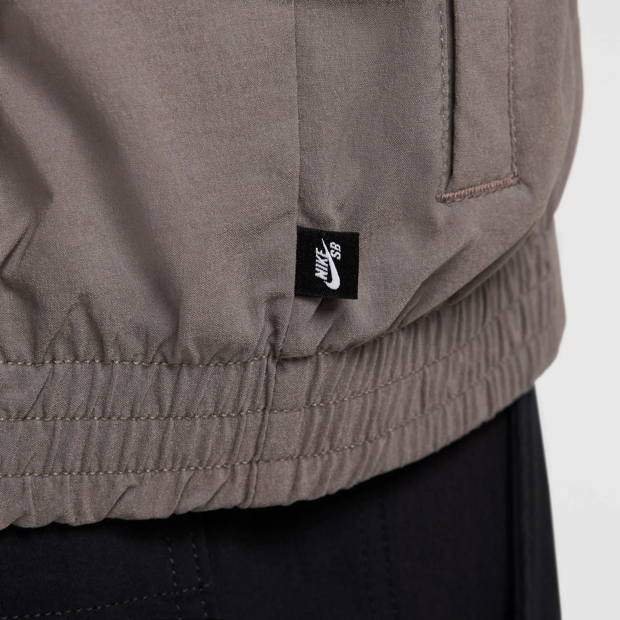 Nike SB Full-Zip Woven Skate Jacket Black