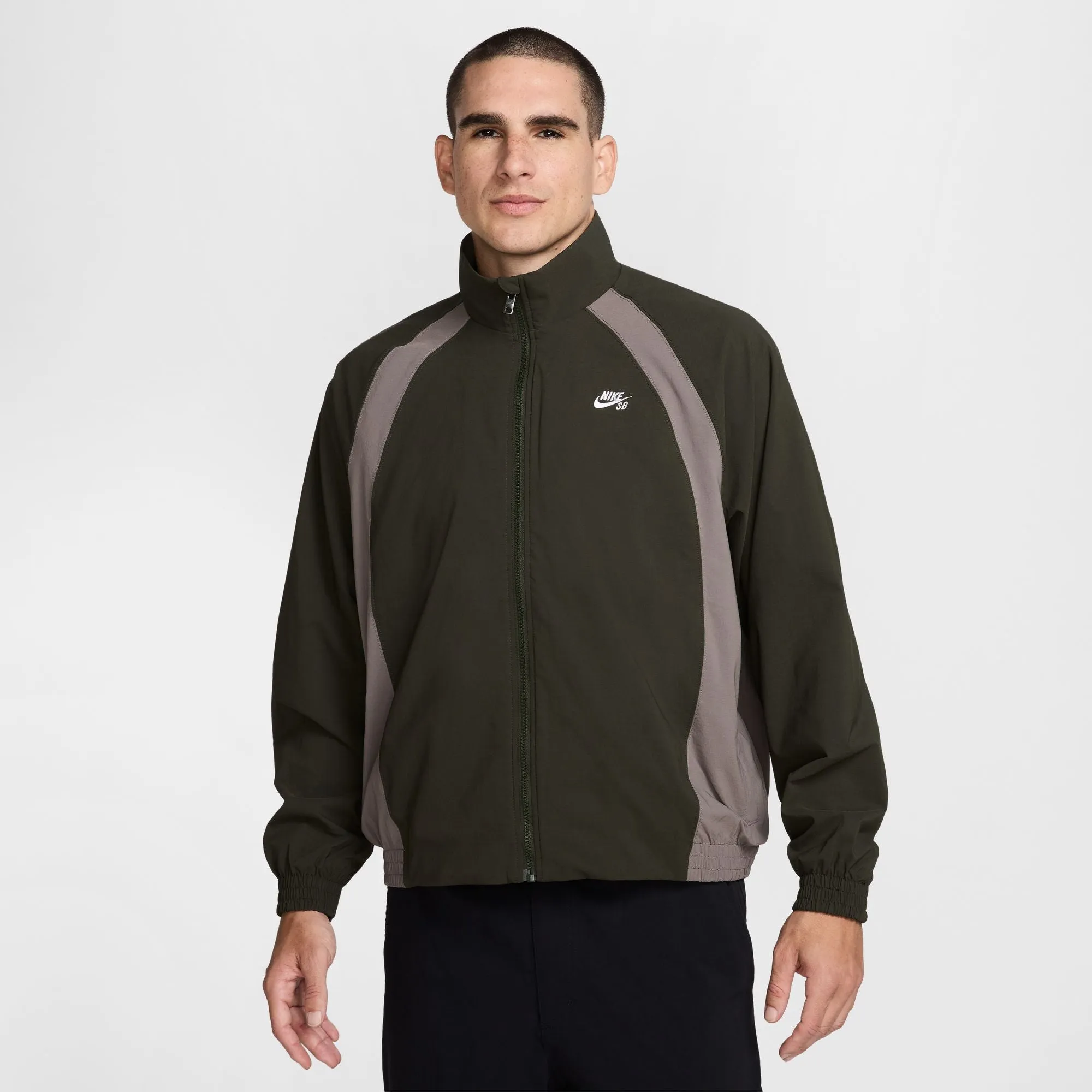Nike SB Full-Zip Woven Skate Jacket Black