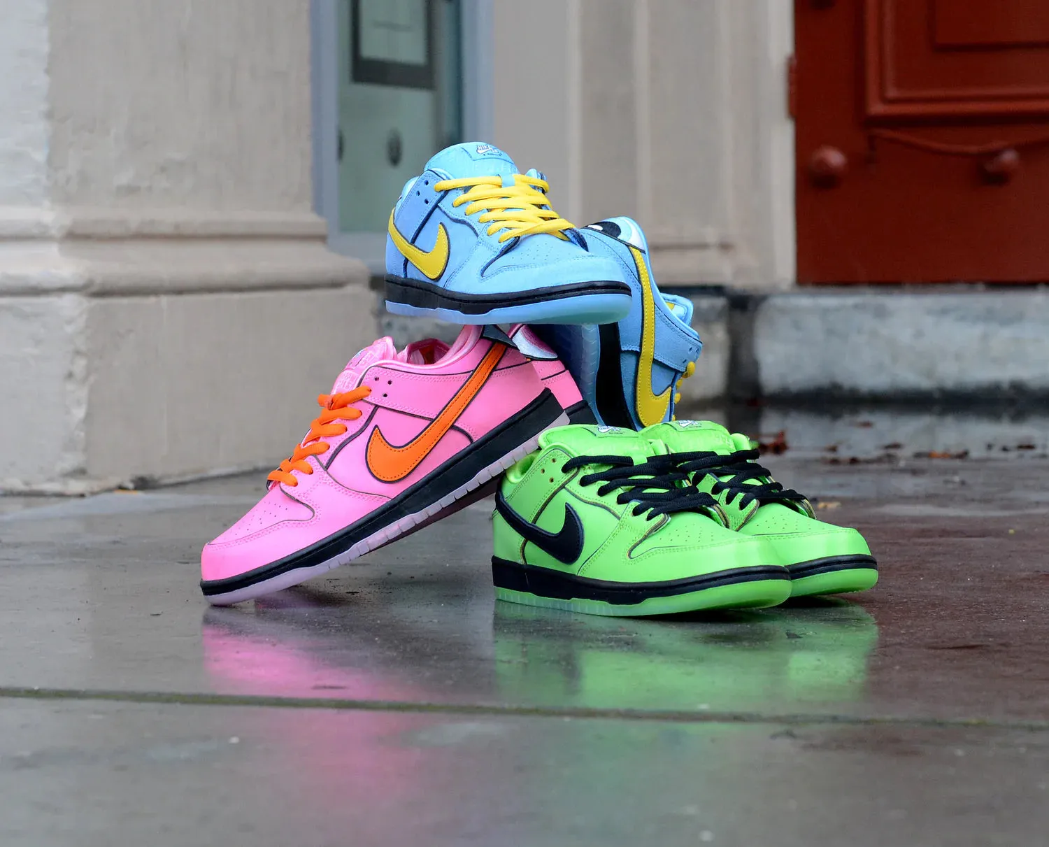 Nike SB Powerpuff Girls Dunk Low (pack of 3)