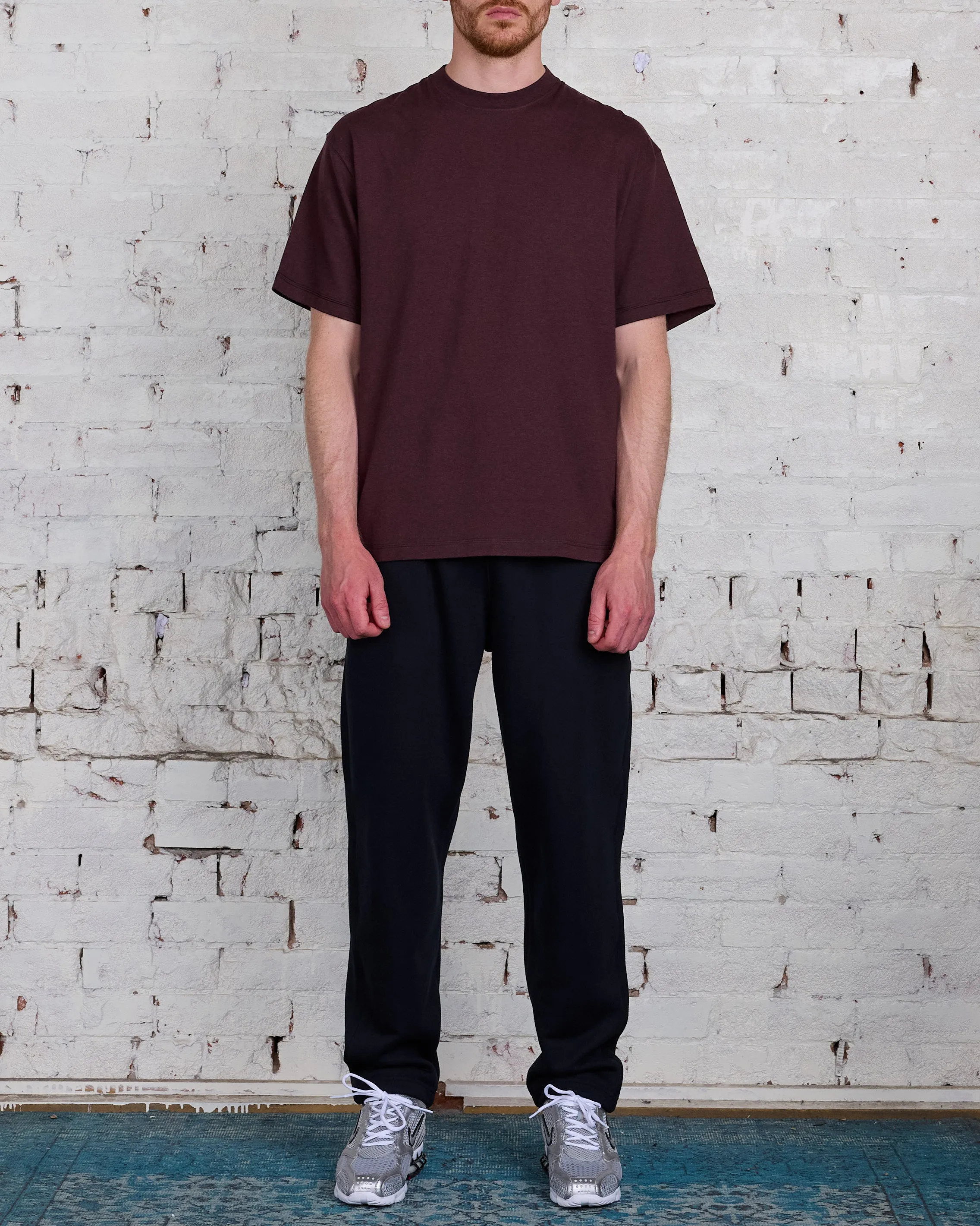 Nike Wool Classics Short-Sleeve T-Shirt Brown Basalt