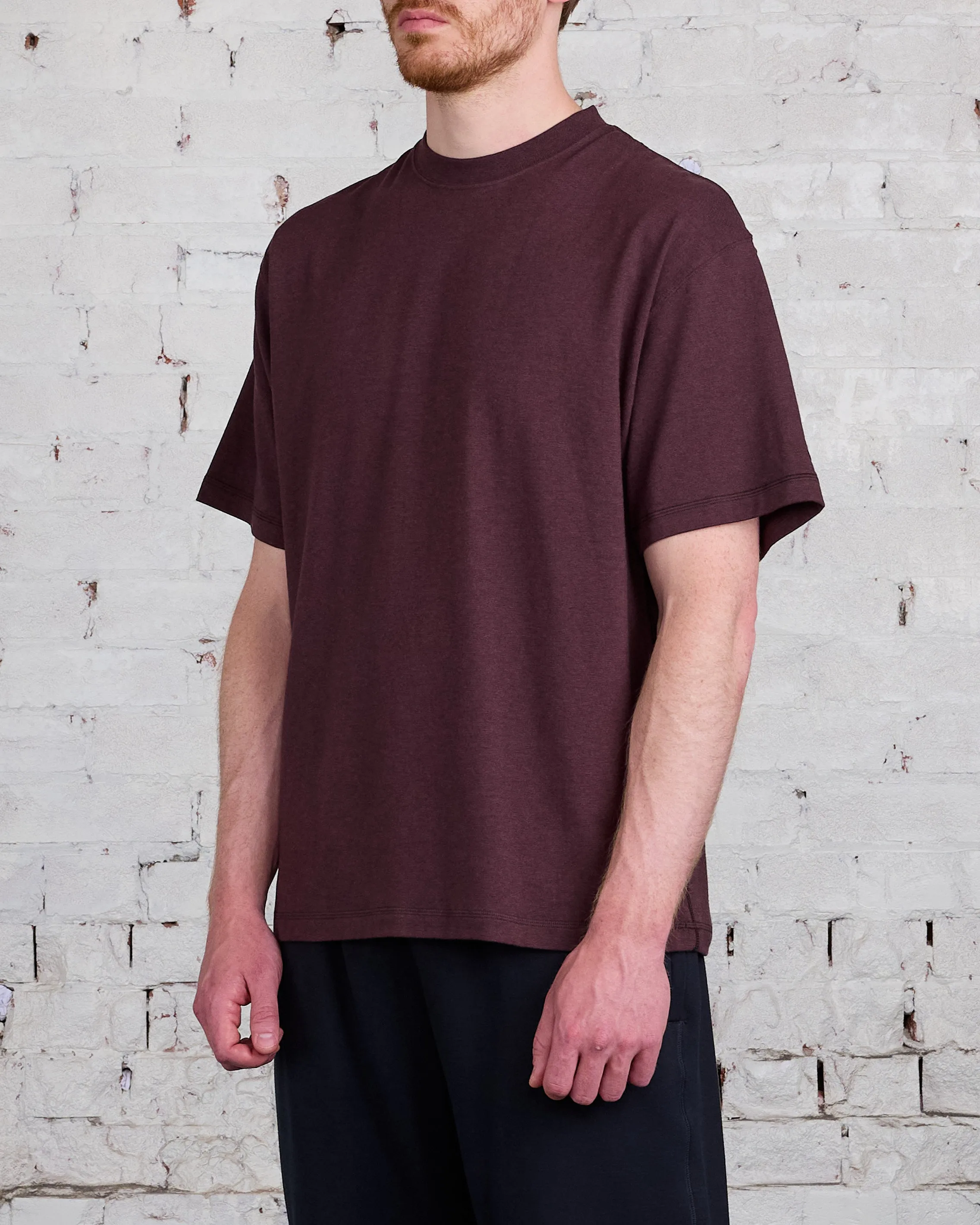 Nike Wool Classics Short-Sleeve T-Shirt Brown Basalt