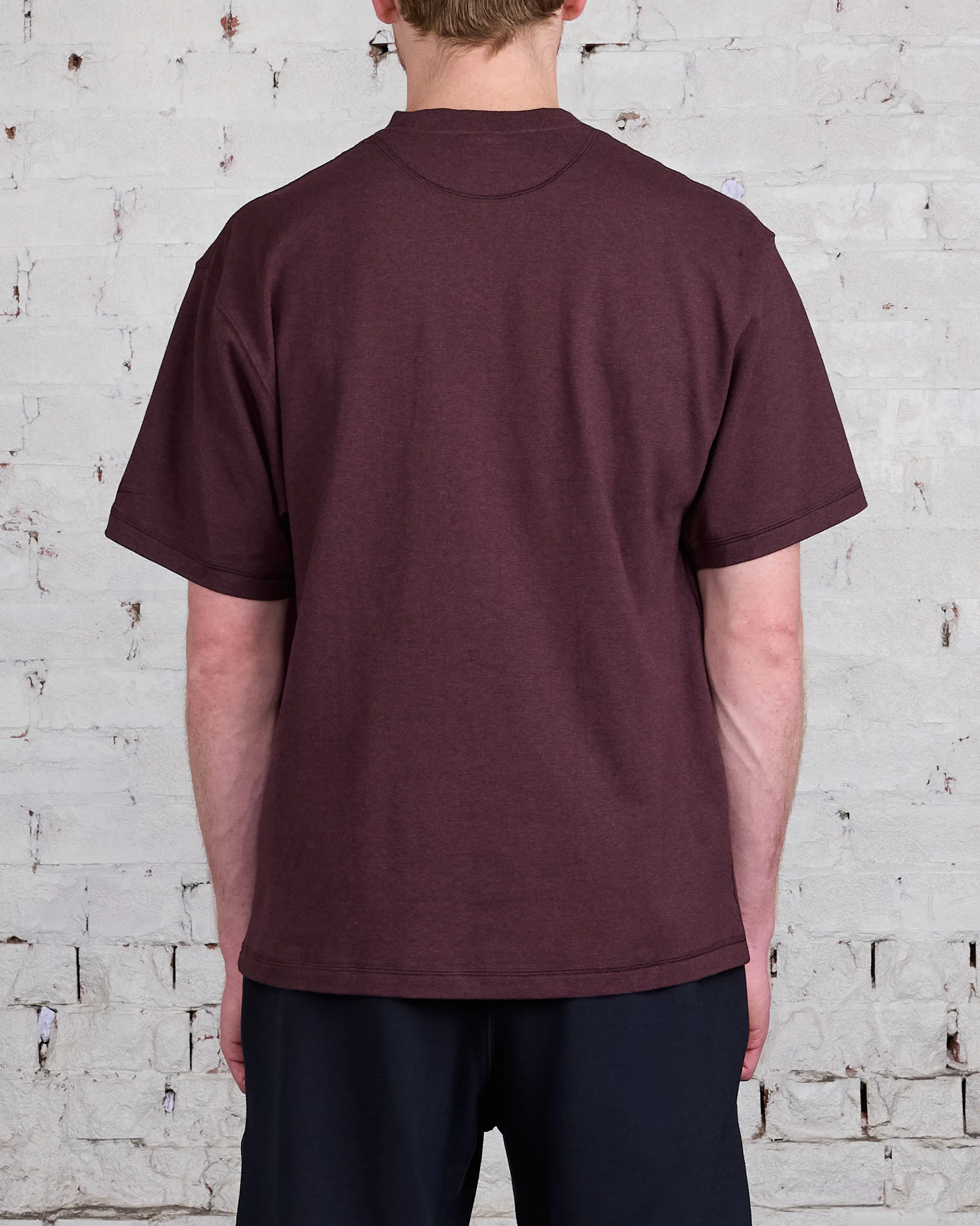 Nike Wool Classics Short-Sleeve T-Shirt Brown Basalt